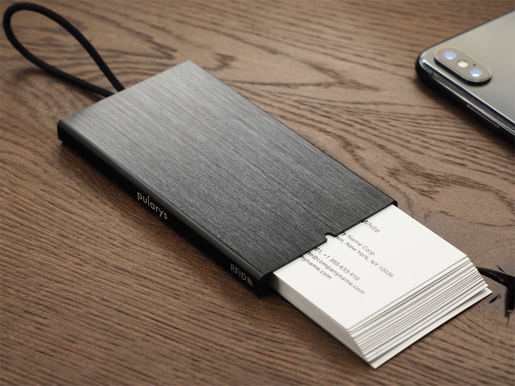 RFID krediit-ja visiitkaarditasku Aluminy