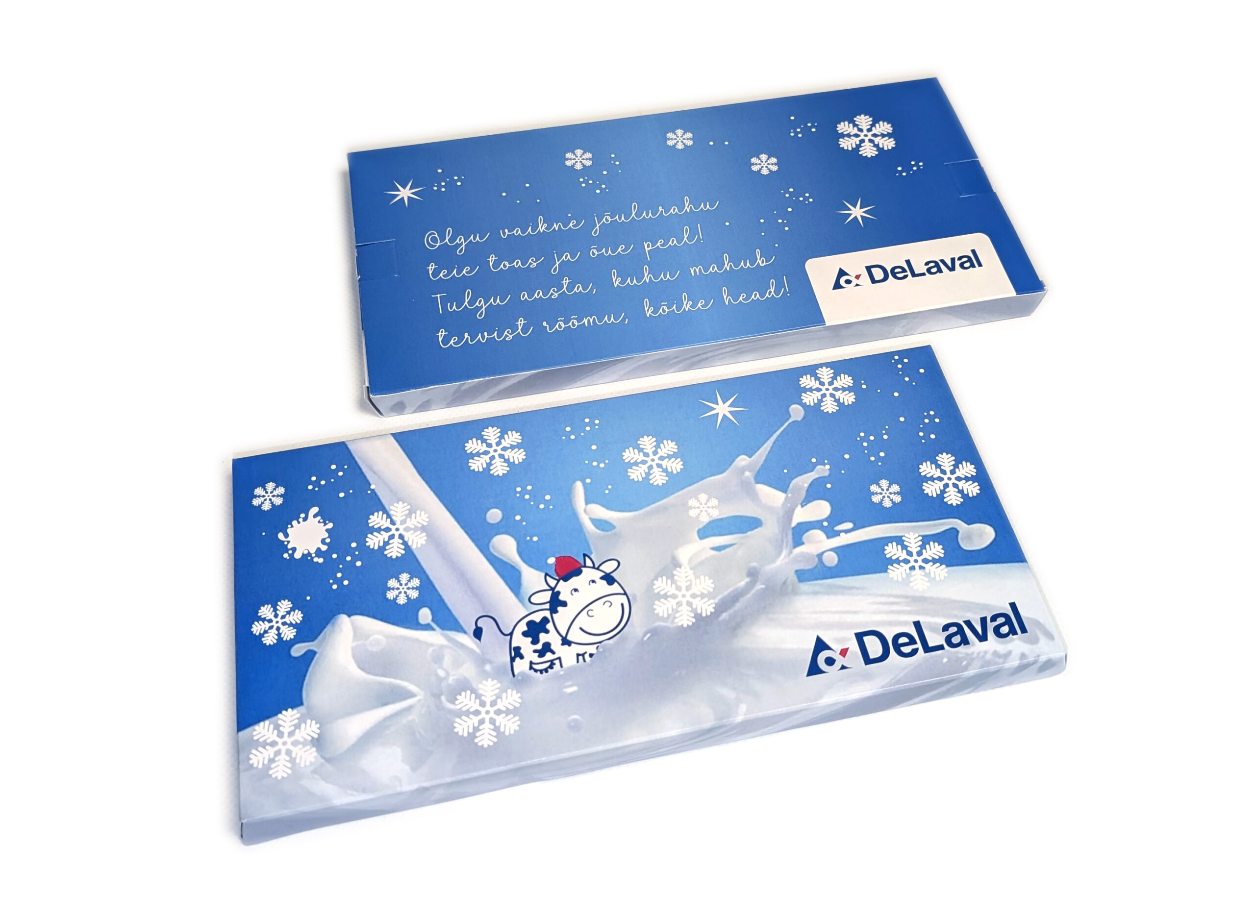 270 gr Kalevi šokolaad oma kujundusega karbis