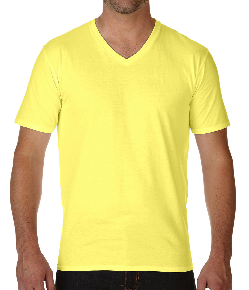 Premium Cotton Adult V-Neck T-Shirt