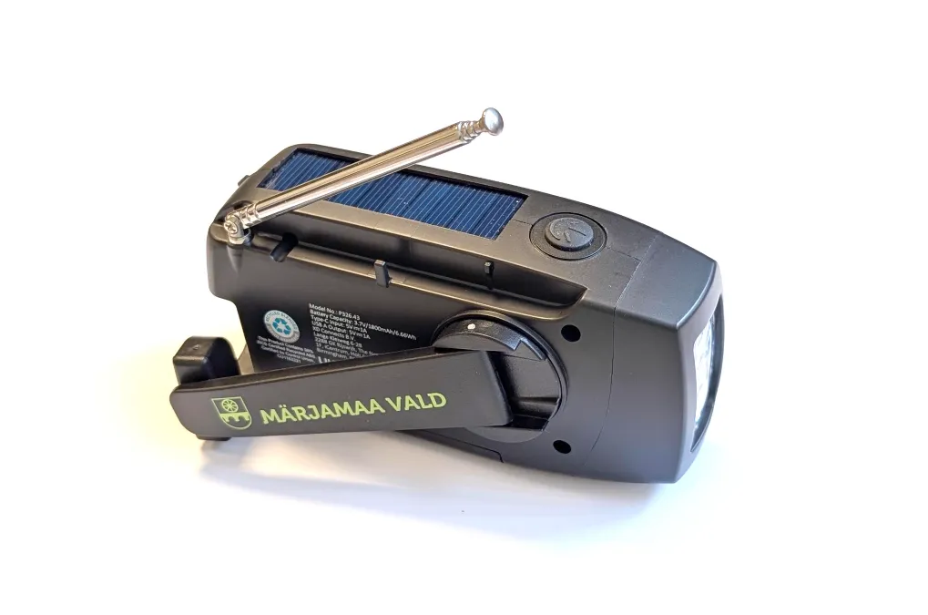 SOS raadio lamp