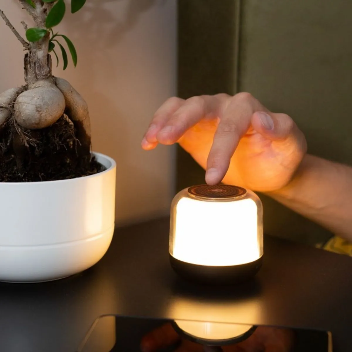 Juhtmevaba kõlar 5W, RGB-valgus Seamus